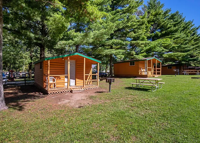 Plymouth Rock Camping Resort Basic Cabin Elkhart Lake